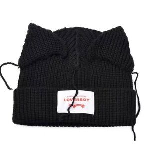 Deadstock Loverboy Horned Ear Beanie